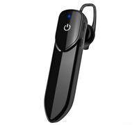 V19 Cuffie wireless con gancio singolo per orecchio 5 4 con batteria da 250 mAh, tempo di conversazione 48 ore, riproduzione musicale 30 ore, riduzione intelligente del rumore e bassi profondi per uso