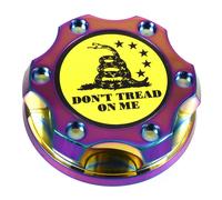 V2 Neo Chrome Tappo Olio Filler Don't Tread On Me Per Nismo GTR 350Z 370Z 240SX