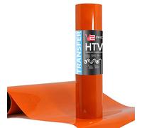 V2 Pro Hyper arancione Heat Transfer film Htv 10ft x 12" Mocassini eleganti da donna