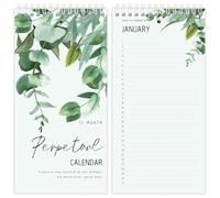 v2croft - Calendario per celebrazioni per date importanti, 12,7 x 25,4 cm, mensile e giornaliero, da appendere alla parete o da scrivania, comodo per ricordare giorni speciali, compleanni, anniversari