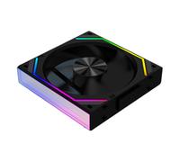 V2RS Case Fan Magic Block Free Splicing 120mm PC Computer 12V Chassis Lian 3PIN 5V ARGB Divine Light Li Nero,A