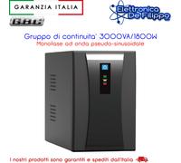 V3000 - Gruppo di continuita' monofase ad onda pseudo-sinusoidale 3000VA/1800W