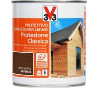 V33 750ml impregnante 112312 noce antico protettivo completo per legno protezion