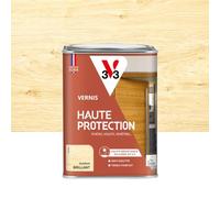 V33 Ecolabel - Vernice per legno per esterni, con elevata protezione, elevata resistenza ai graffi e ai raggi UV, resistente alle gocce e teso, 1 l