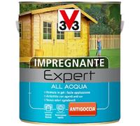 V33 EXPERT - IMPREGNANTE PER LEGNO ALL’ACQUA NOCE MEDIO 750ml e 2,5 lt. (2,5 lt.)