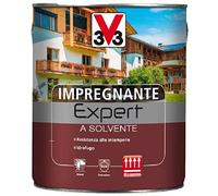 V33 IMPREGNANTE PER LEGNO A SOLVENTE EXPERT - 6 COLORI - 750 ml e 2,5 lt. (Noce Antico, 2,5 lt.)