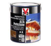 V33 Protettivo Completo Alta Protezione A Solvente Noce Scuro 2.5 l