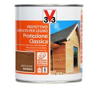 V33 Protettivo Completo per Legno a Solvente 6 Anni Protezione Classica