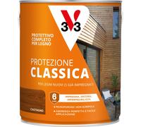 V33 Protettivo Completo per Legno a Solvente 6 Anni Protezione Classica