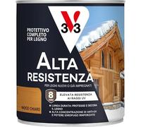 V33 Protettivo Completo per Legno a Solvente Alta Resistenza Noce Chiaro 0,75 L