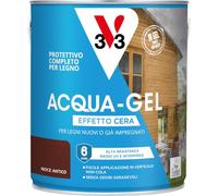 V33 112365 Impregnante 2,5 Litri Noce Antico Protettivo Completo per Legno Acqua
