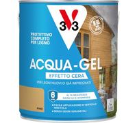 Smalto ad acqua gel protettivo per legno V33 pino 2,5 l Pino