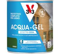 V33 Protettivo Completo per Legno Acquagel Verde 0,75L