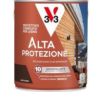 V33 Protettivo Completo per Legno Alta Protezione all'Acqua Noce Scuro 2,5L