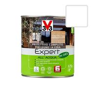 V33 protettivo completo per legno expert all'acqua bianco lt.0,750