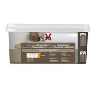 V33 Smalto Rinnovare Piastrelle e Pavimenti, Grigio Carbonato Satinato, 2 l