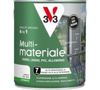 Smalto a solvente multi-materiale 4in1 V33 bianco 2,5 l Bianco