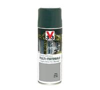 V33 Smalto Multimateriale 4In1 Spray, Grigio Micaceo Ral 7045, 0.4 l
