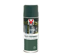 V33 Smalto Multimateriale 4In1 Spray Verde Ral 6005 0.4 l