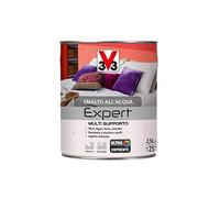 V33 Smalto Multisupporto all'Acqua Linea Expert Colore Grigio Chiaro 500 ML