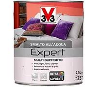 V33 Smalto Multisupporto all'Acqua Linea Expert Colore Rosso 500 ML