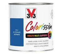 V33 Smalto Multisupporto Colorissim Blu Oltremare 0.5 L