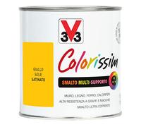 V33 Smalto Multisupporto Colorissim Giallo Sole 0,5L