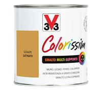 V33 Smalto Multisupporto Colorissim Senape 0,5L