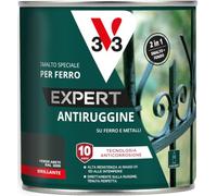 V33 Smalto per Ferro Antiruggine Expert Verde Abete 0,5L