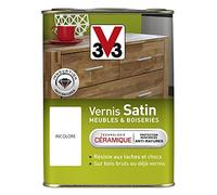 V33 - Smalto per interni in raso, per mobili e legno, incolore, 2,5 l