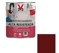 V33 - SMALTO PER PAVIMENTI ALTA RESISTENZA ROSSO MATTONE 0,5 LT
