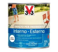 V33 Smalto per Pavimenti Interno-Esterno Bianco 0,5L