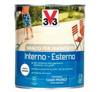 V33 Smalto per Pavimenti Interno-Esterno Bianco 2,5L