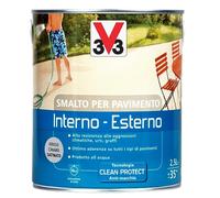 V33 Smalto per Pavimenti Interno-Esterno Grigio Chiaro 2,5L