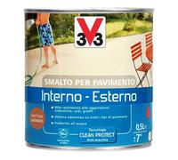 V33 Smalto per Pavimenti Interno-Esterno Mattone 0,5L
