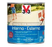 V33 Smalto per Pavimenti Interno o Esterno all'Acqua, 0.5 L