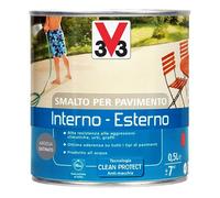 V33 Smalto per Pavimenti Interno o Esterno Ardesia 0.5 L