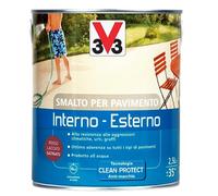 Vernice per pavimento in cemento, calcestruzzo interno/esterno 2,5L V33