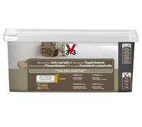 V33 SMALTO RINNOVARE PAVIMENTI E PIASTRELLATI GRIGIO CATRAME 2 LT