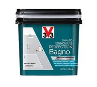 V33 Smalto Rinnovare Perfection Bagno Grigio Chiaro Satinato 0,75 L