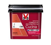V33 Smalto Rinnovare Perfection Cucina Arancione Satinato 0,75 L