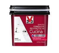 V33 Smalto Rinnovare Perfection Cucina Bianco Satinato 0,75L