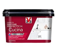 V33 Smalto Rinnovare Perfection Cucina Bianco Satinato 2 L