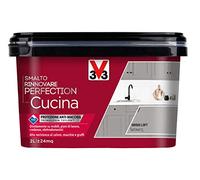 V33 Smalto Rinnovare Perfection Cucina Grigio Loft Satinato 2L