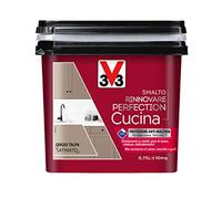 V33 Smalto Rinnovare Perfection Cucina Grigio Talpa Satinato 0,75 L
