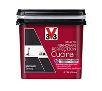 V33 SMALTO RINNOVARE PERFECTION CUCINA Nero Smoky Opaco 0,75 L