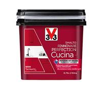 V33 SMALTO RINNOVARE PERFECTION CUCINA Rosso Satinato 0,75 L