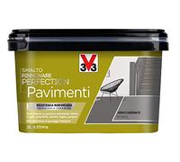 V33 SMALTO RINNOVARE PERFECTION PAVIMENTI Grigio Carbonato Satinato 2 L