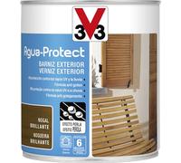 V33 Vernice esterna acqua Protect brillante noce 0,75l