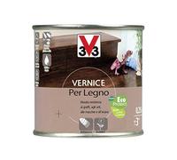 V33 - Vernice Per Legno Cera Mogano 250 Ml
